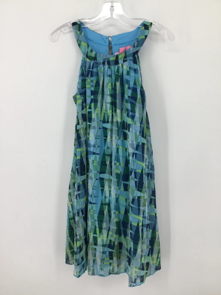 Hype Girls Child Size 10 Blue Dress - girls