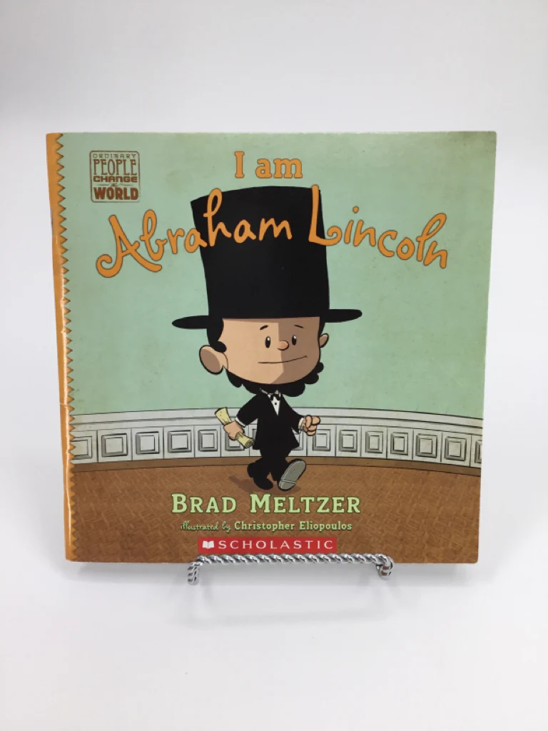 I am Abraham Lincoln Paperback Book