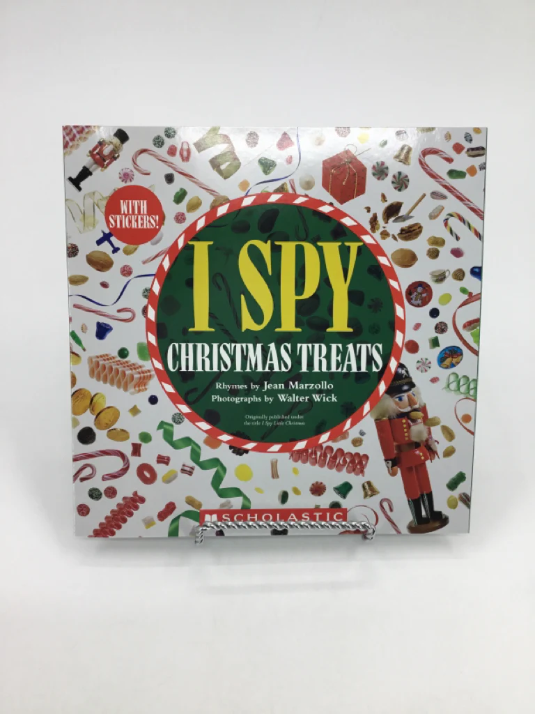 I Spy Christmas Treats Paperback Book