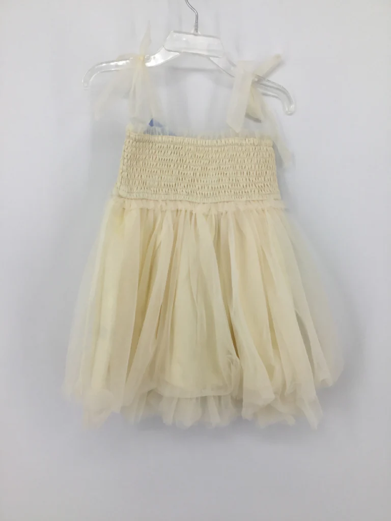 Indie Blue Child Size 2 Cream Dress - girls - Image 2
