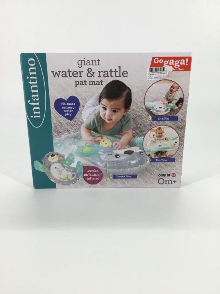 infantino Giant Water & Rattle Pat Mat