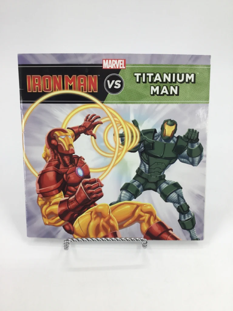 Iron Man vs Titanium Man Paperback Book