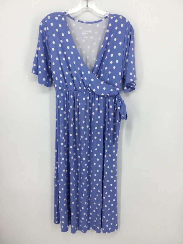 isabel Maternity Child Size M Blue Dress - girls