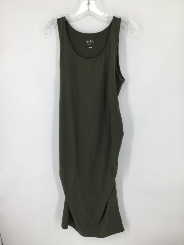isabel Maternity Size L Cotton Blend Dress - Maternity