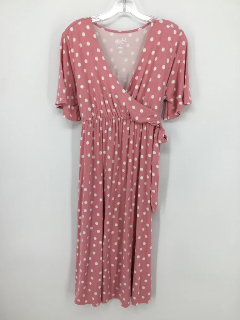 isabel Maternity Size M Cotton Blend Dress - Maternity