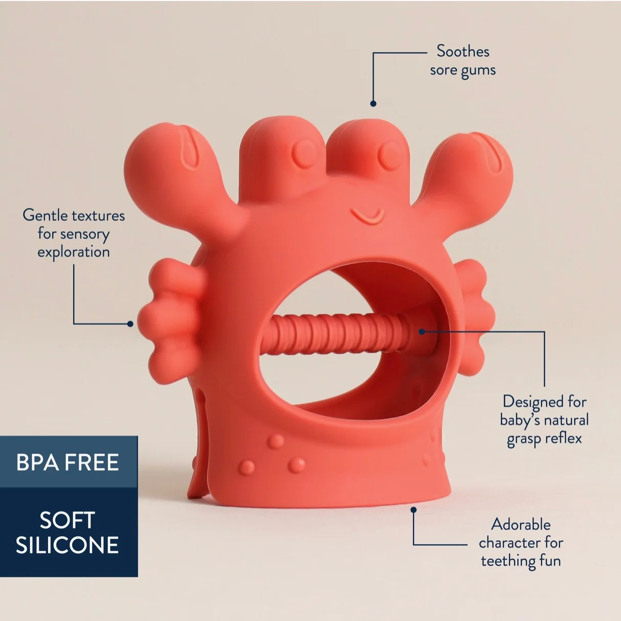 Itzy Ritzy - Bitzy Grip (Crab) - Image 2