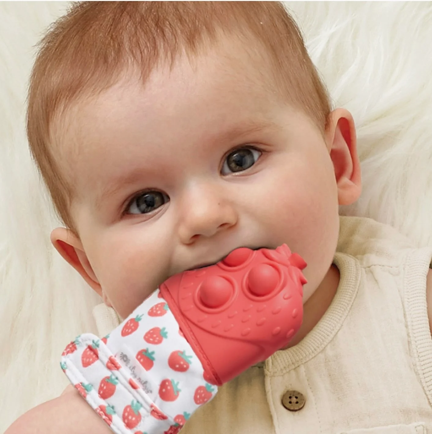 Itzy Ritzy - Itzy Mitt Pop (Strawberry) - Image 3