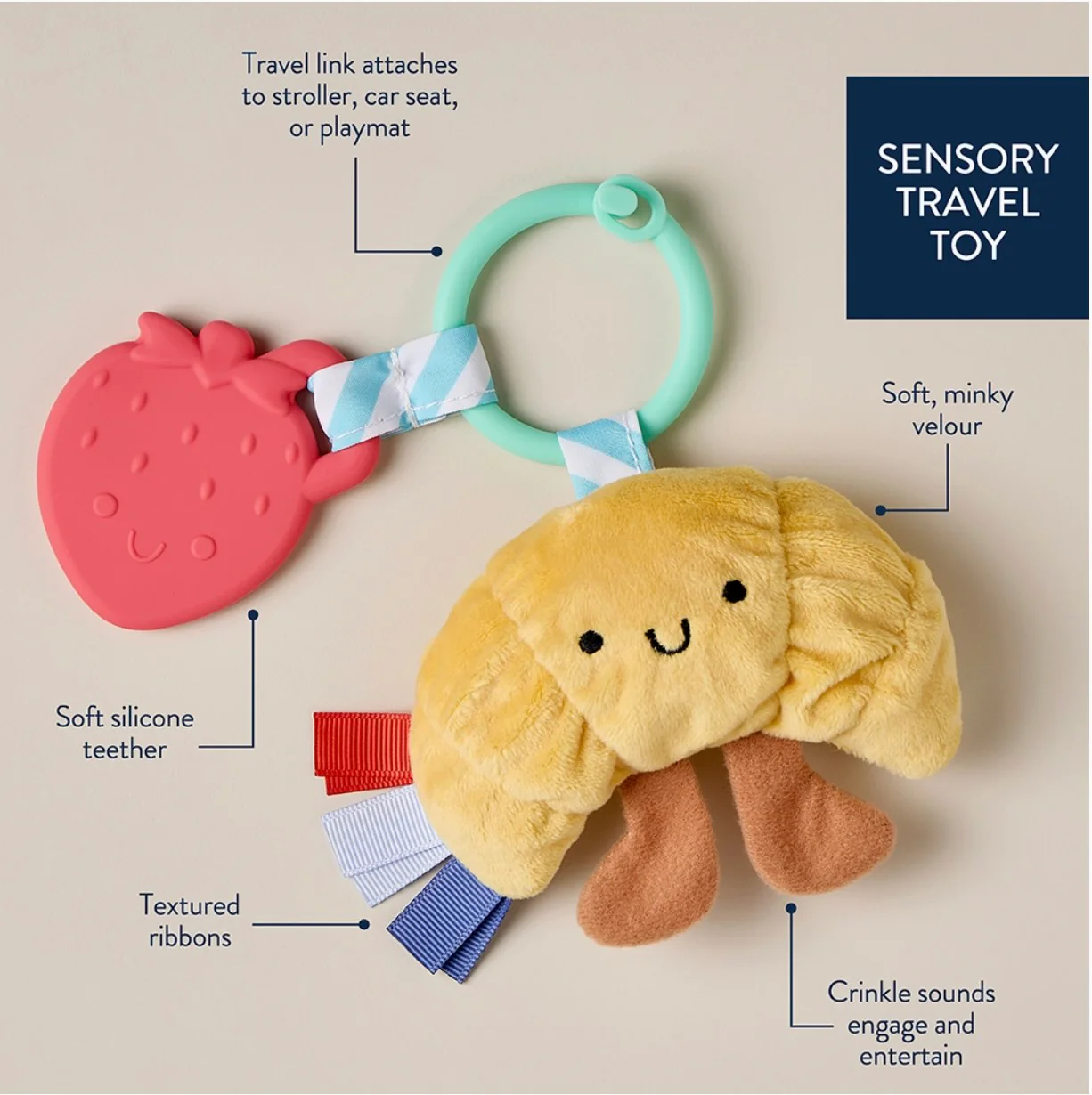 Itzy Ritzy - Itzy Pal (Croissant) - Image 2