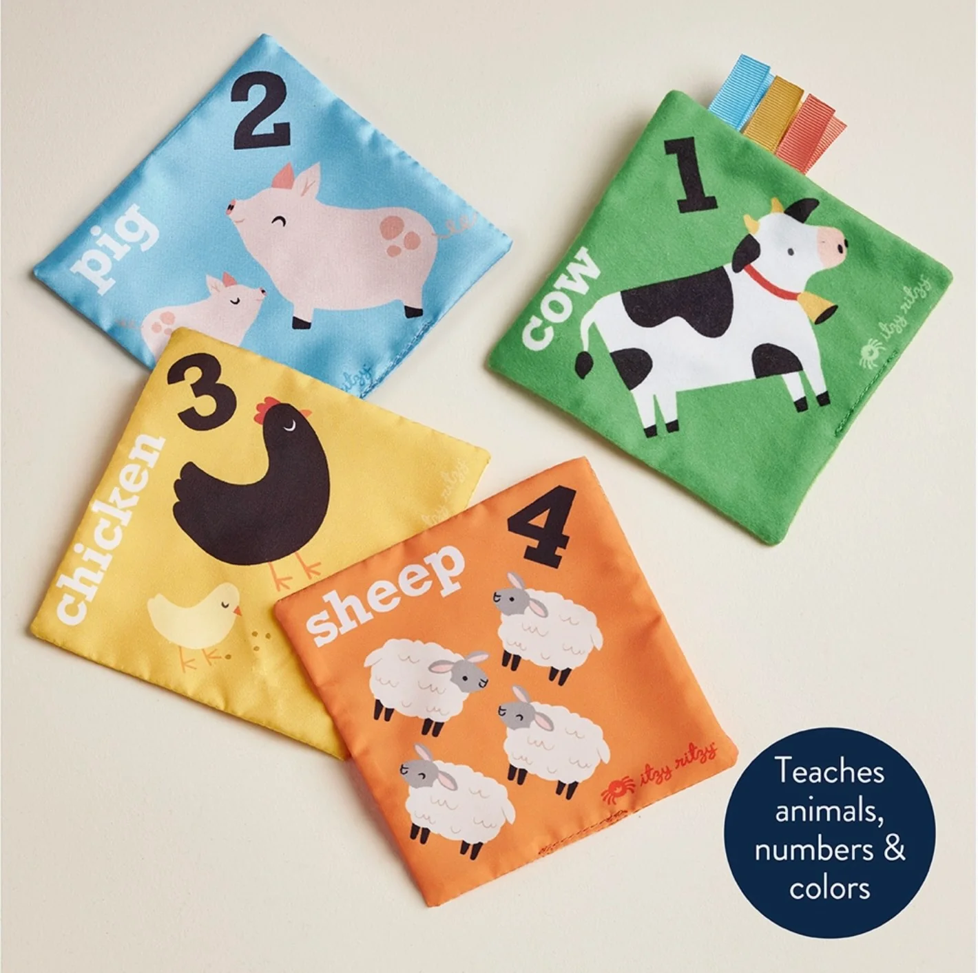 Itzy Ritzy - Sensory Scarves Farm - Image 3