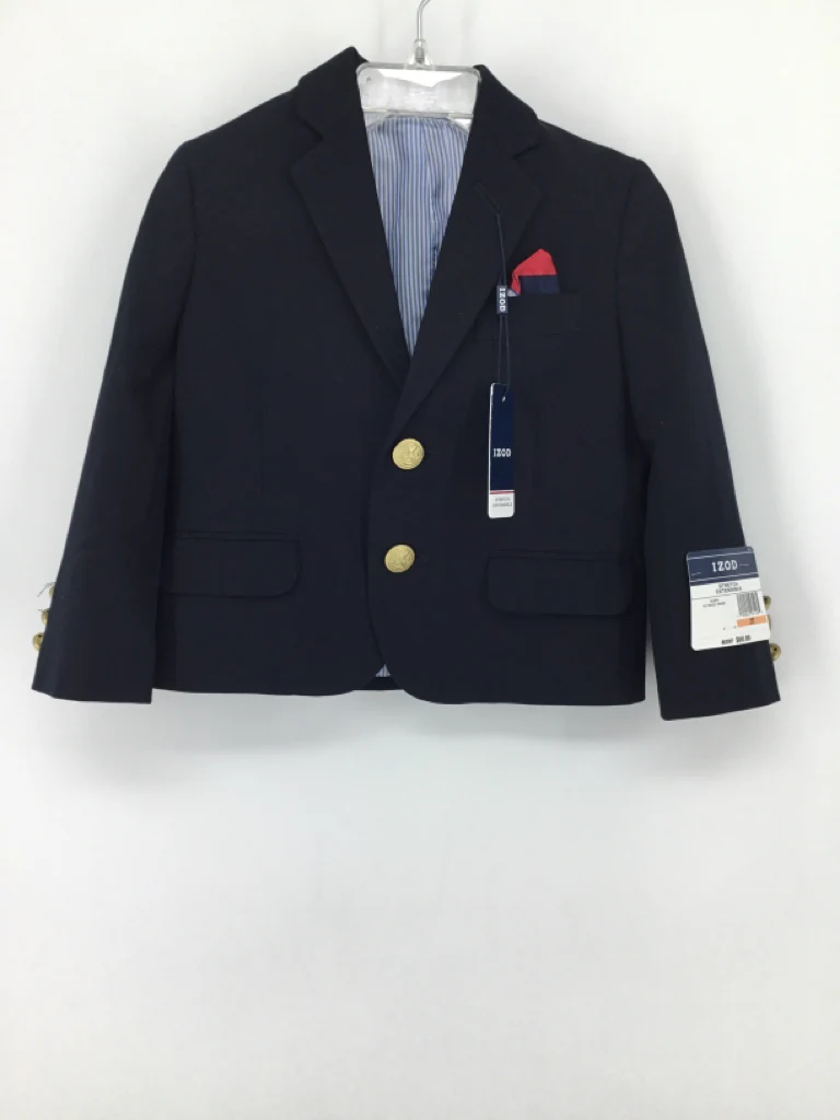 Izod Child Size 2 Navy Solid Blazer - boys