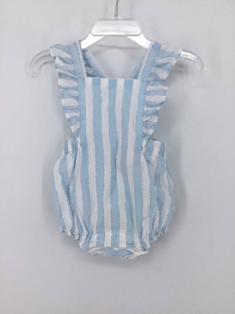 Jaequeline Child Size 3-6 Months Blue Outfit - girls