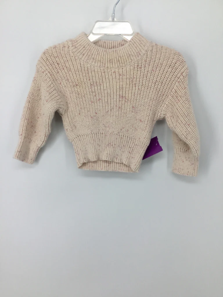 Jamie Kay Child Size 0-3 Months Pink Sweater - girls