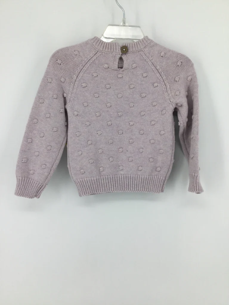 Jamie Kay Child Size 6-12 Months Purple Sweater - girls - Image 2