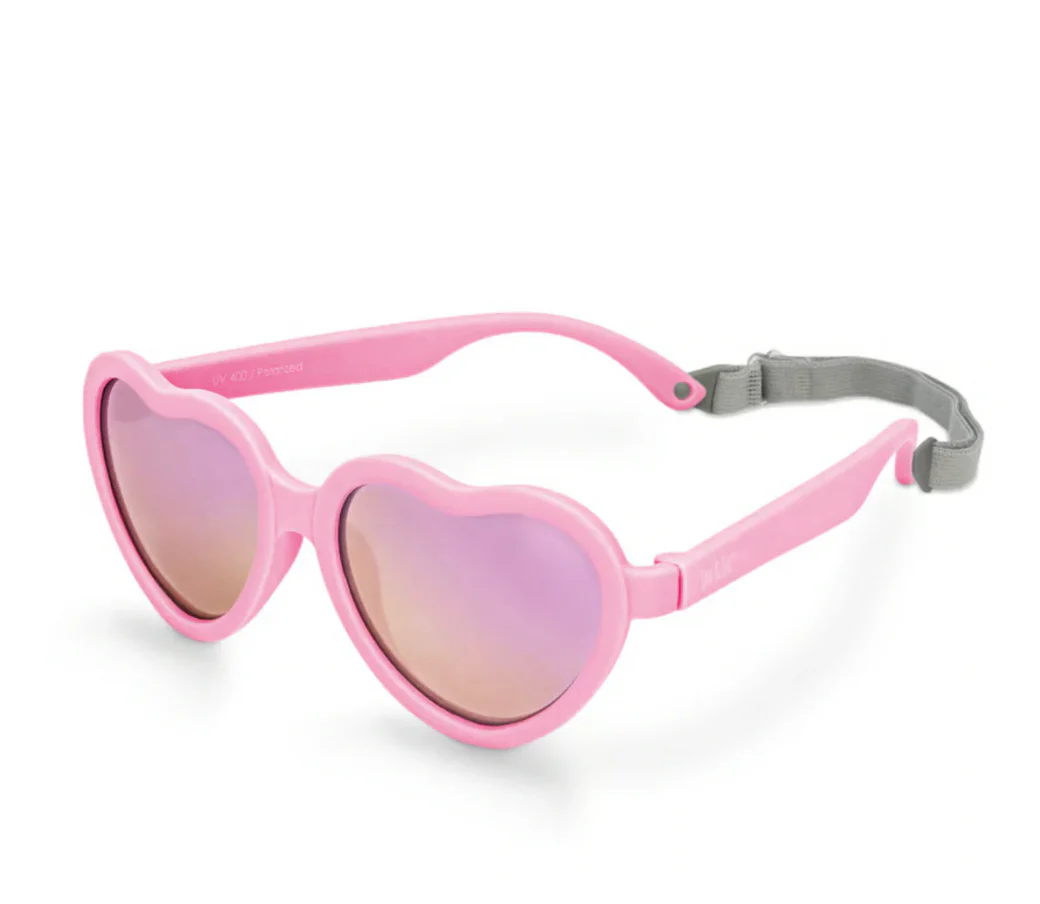 Jan & Jul - Urban Xplorer Heart Sunglasses (Peachy Pink Aurora)