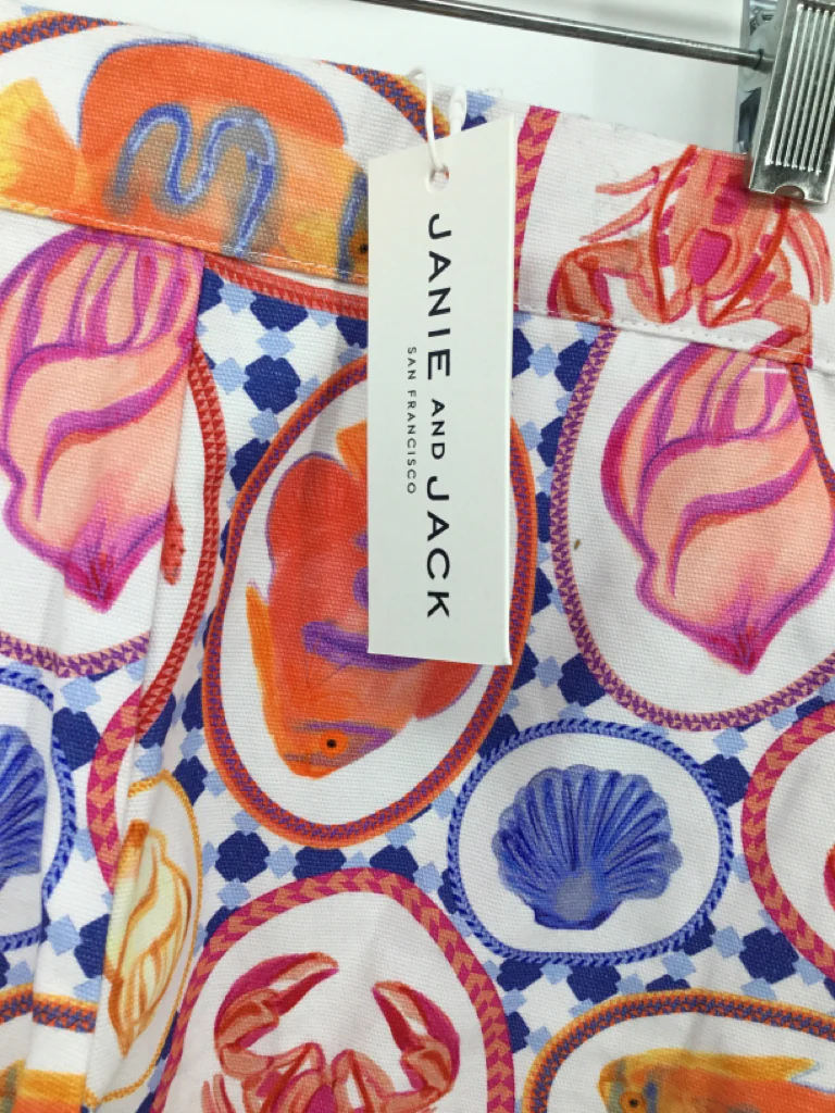 Janie and Jack Child Size 12 Multi-Color Shorts - girls - Image 2