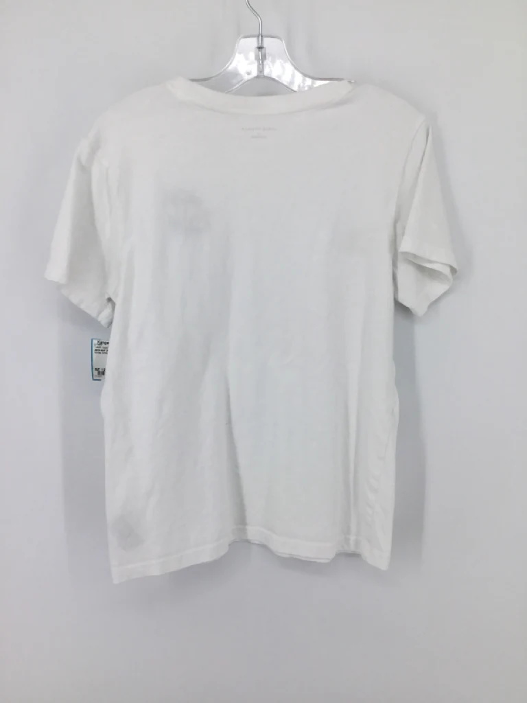 Janie and Jack Child Size 12 White Embroidered T-shirt - boys - Image 2