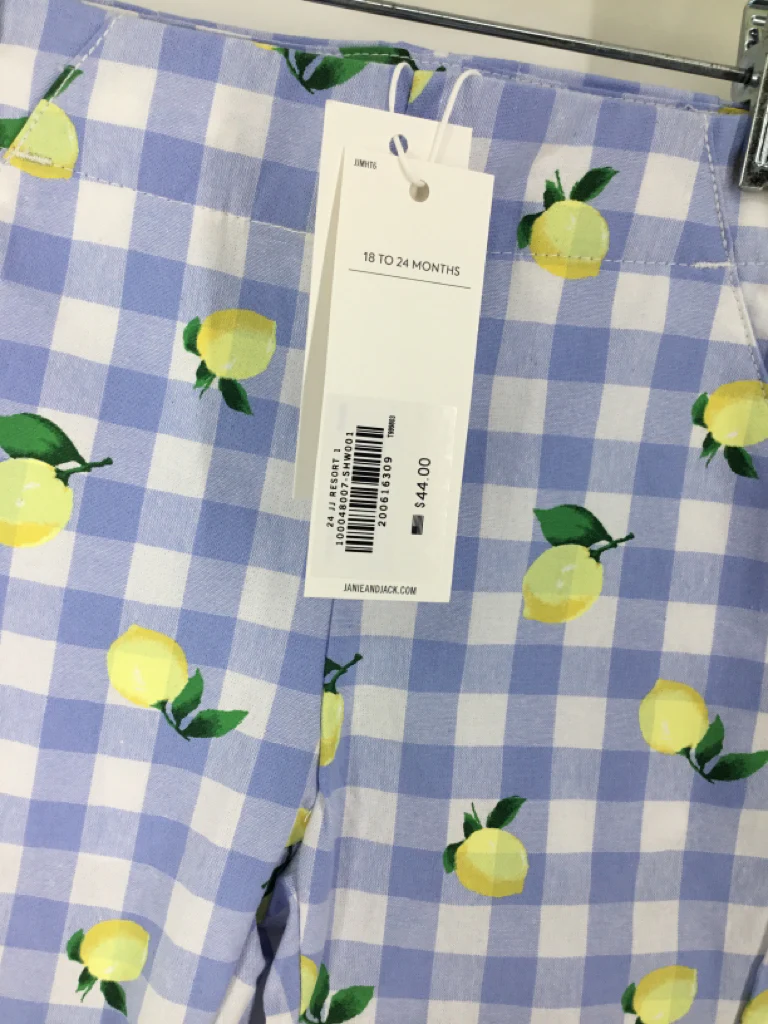 Janie and Jack Child Size 18-24 Months Blue Pants - girls - Image 2