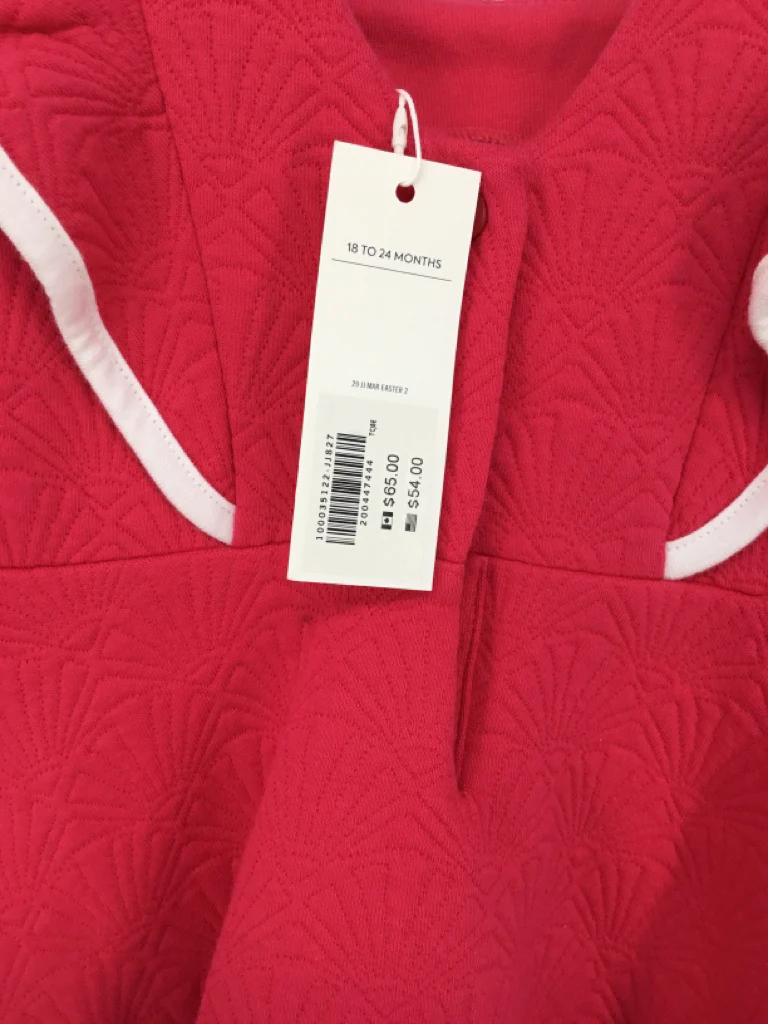 Janie and Jack Child Size 18-24 Months Pink Dress - girls - Image 2