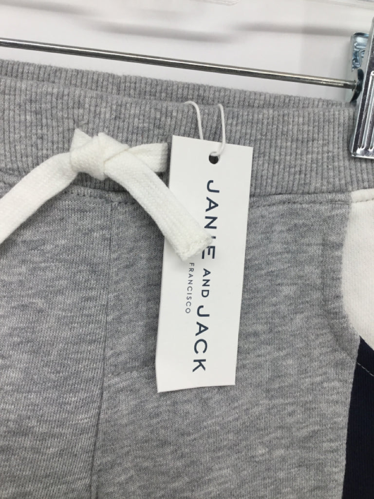Janie and Jack Child Size 3-6 Months Gray Solid Sweatpants - boys - Image 2