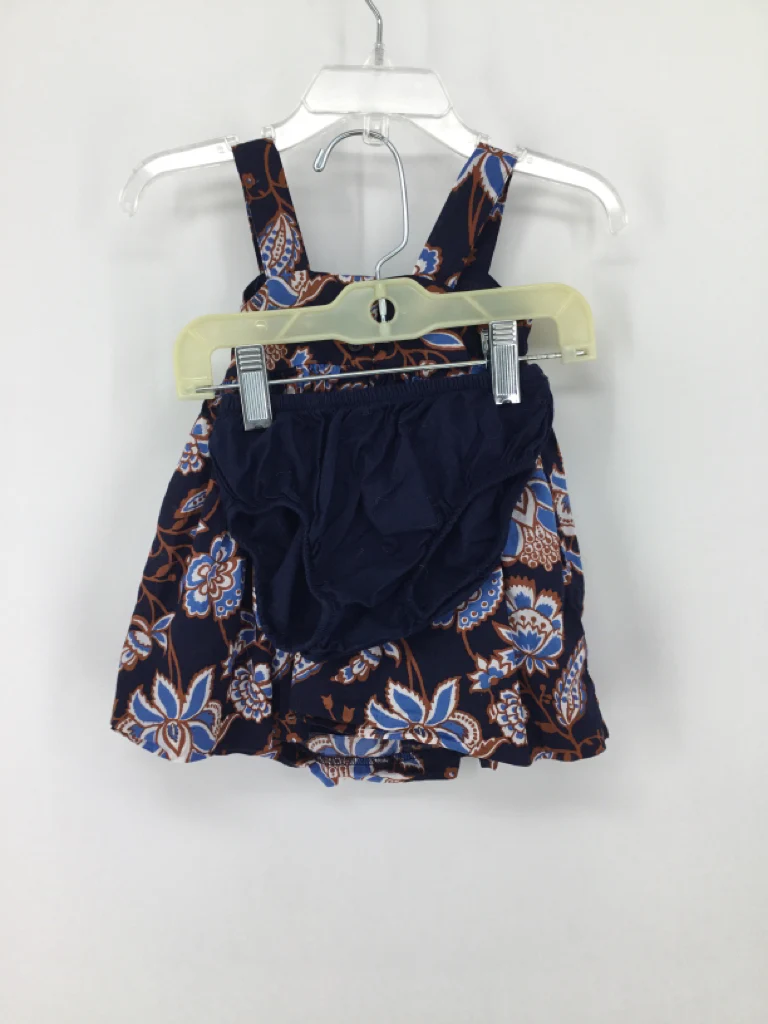 Janie and Jack Child Size 3-6 Months Navy Dress - girls - Image 2