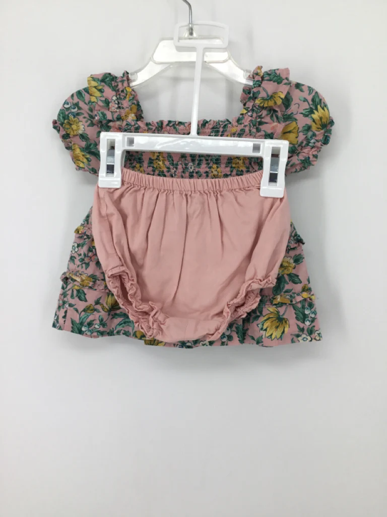 Janie and Jack Child Size 6-12 Months Pink Outfit - girls - Image 2