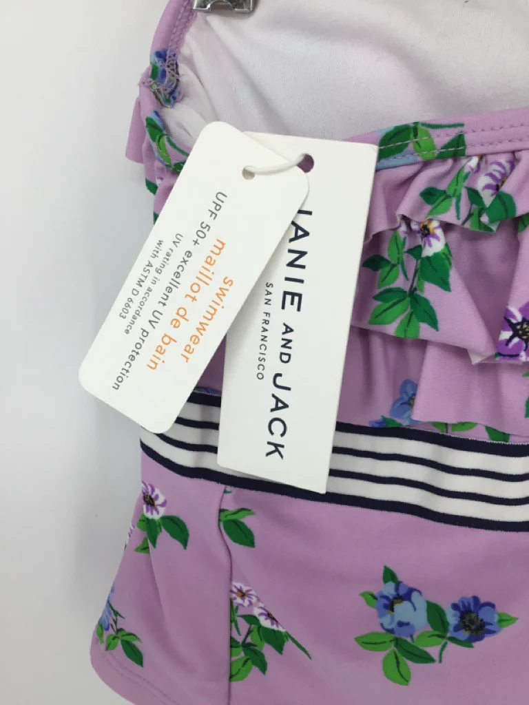 Janie and Jack Child Size 6-12 Months Purple Swimwear - girls - Image 2