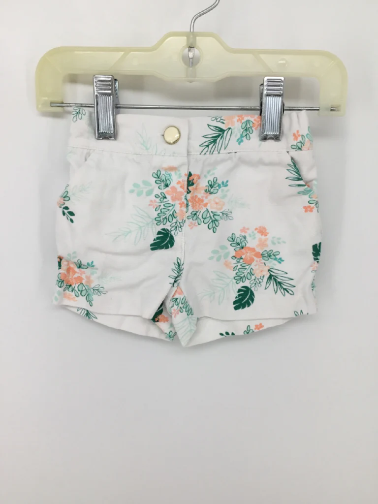 Janie and Jack Child Size 6-12 Months White Shorts - girls