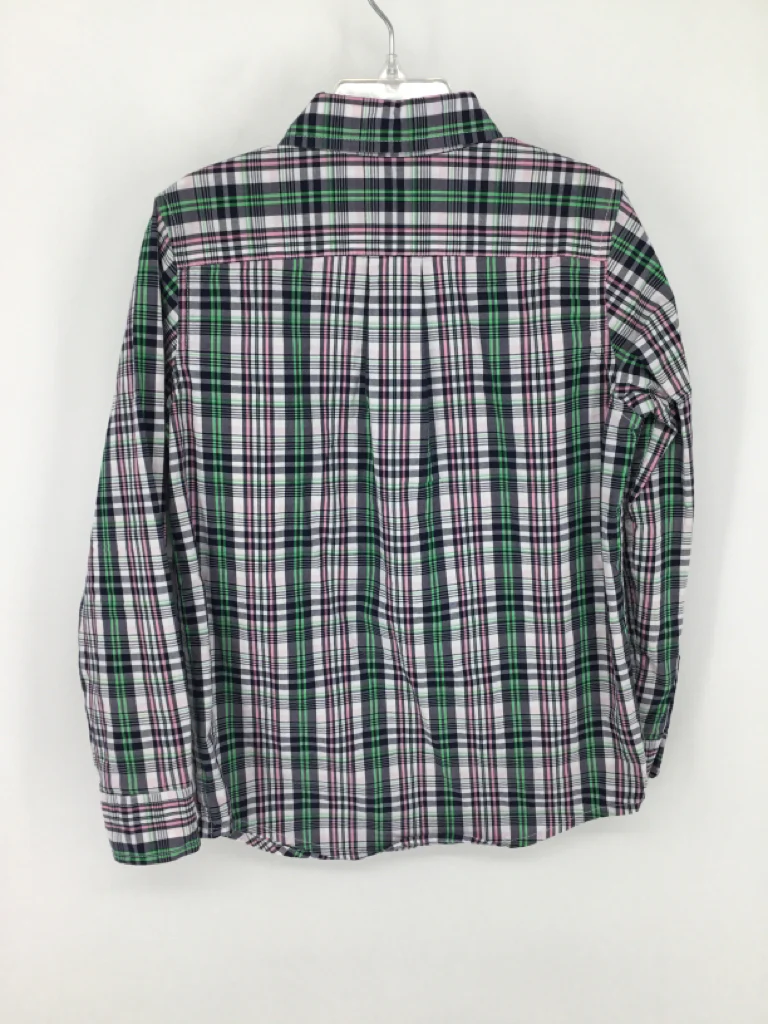 Janie and Jack Child Size 6 Multi-Color Plaid Shirt - boys - Image 2