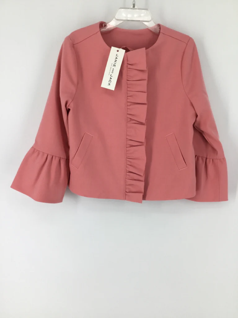 Janie and Jack Child Size 6 Pink Blazer - girls
