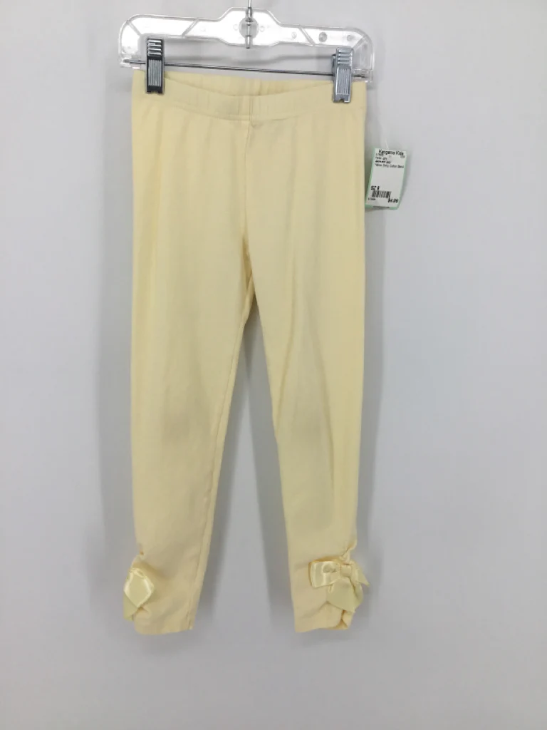 Janie and Jack Child Size 8 Yellow Pants - girls