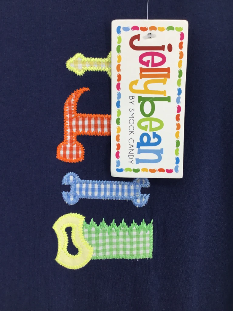 Jelly Bean Child Size 3 Navy Embellished Outfit - boys - Image 2