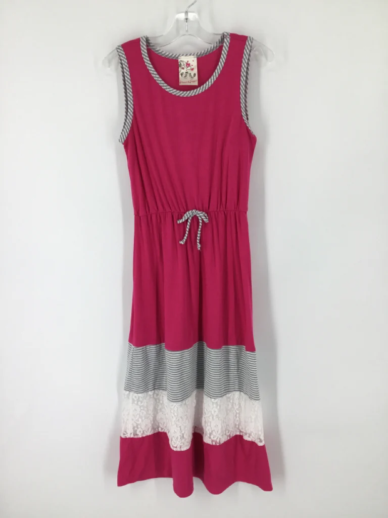 Jenna & Jessie Child Size 10 Pink Dress - girls
