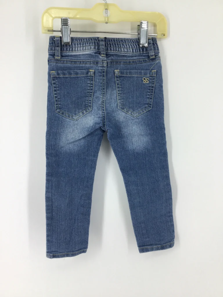 Jessica Simpson Child Size 24 Months Blue Jeans - girls - Image 2