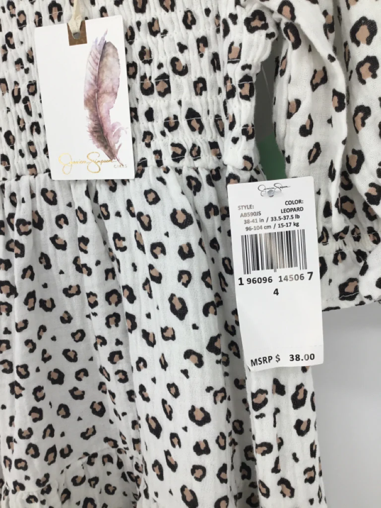 Jessica Simpson Child Size 4 White Dress - girls - Image 2