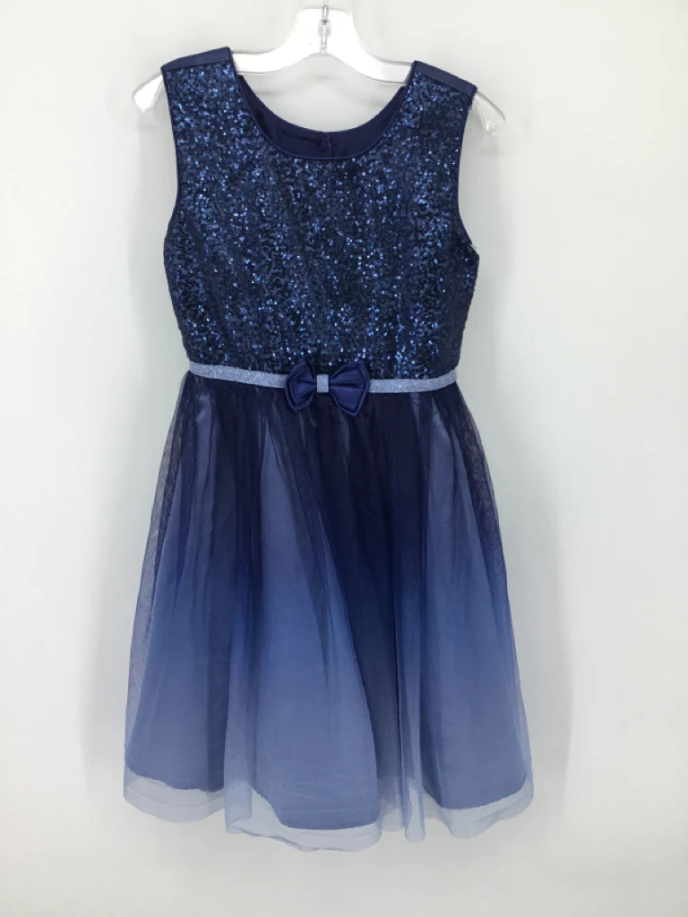 Jona Michelle Child Size 8 Blue Dress - girls