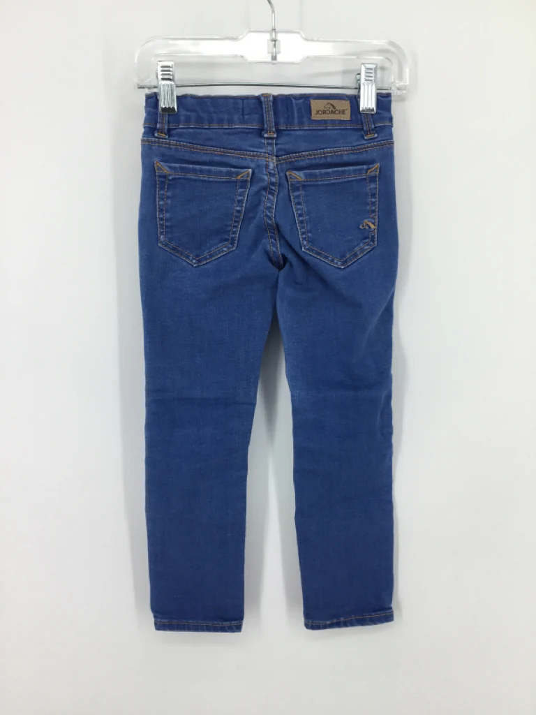 Jordache Child Size 5 Blue Jeans - girls - Image 2
