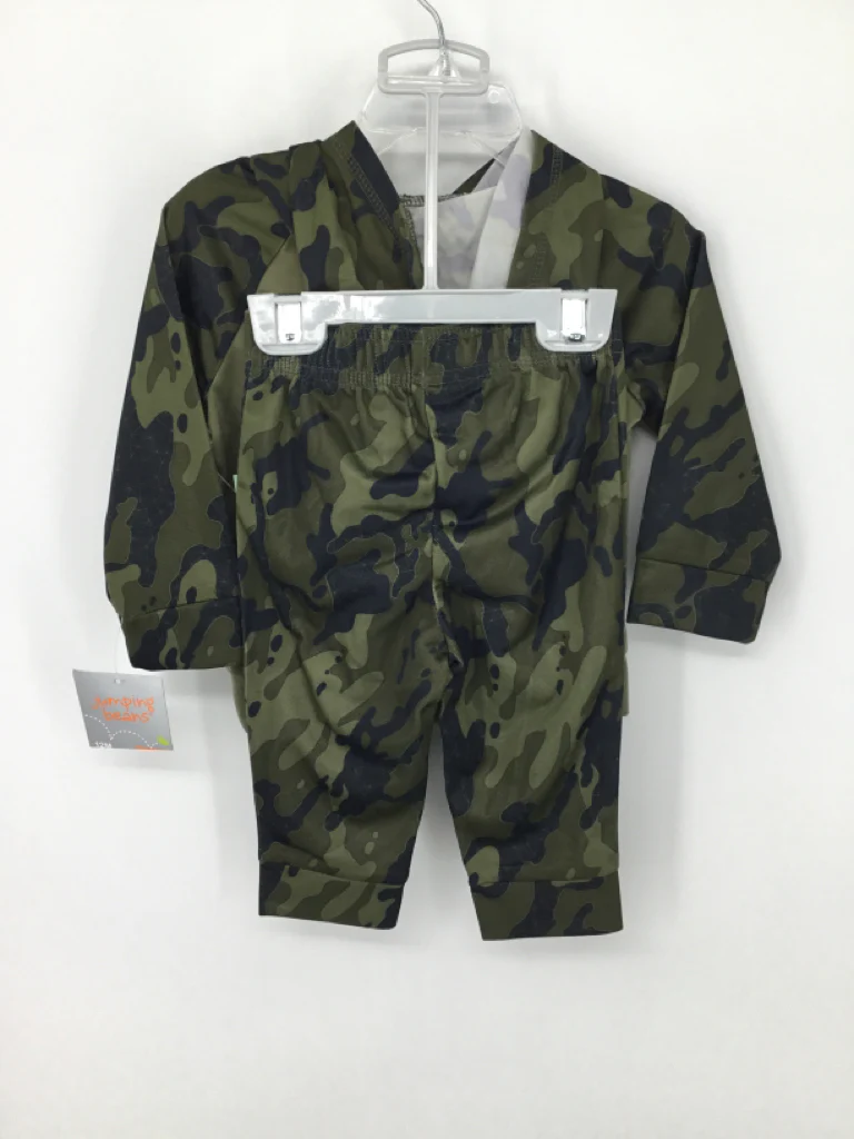 jumping beans Child Size 12 Months Green Dinosaur Outfit - boys - Image 3