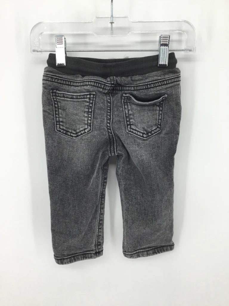 jumping beans Child Size 12 Months Black Solid Jeans - boys - Image 2