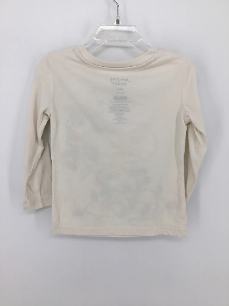 jumping beans Child Size 24 Months Cream Christmas T-Shirt - Image 2