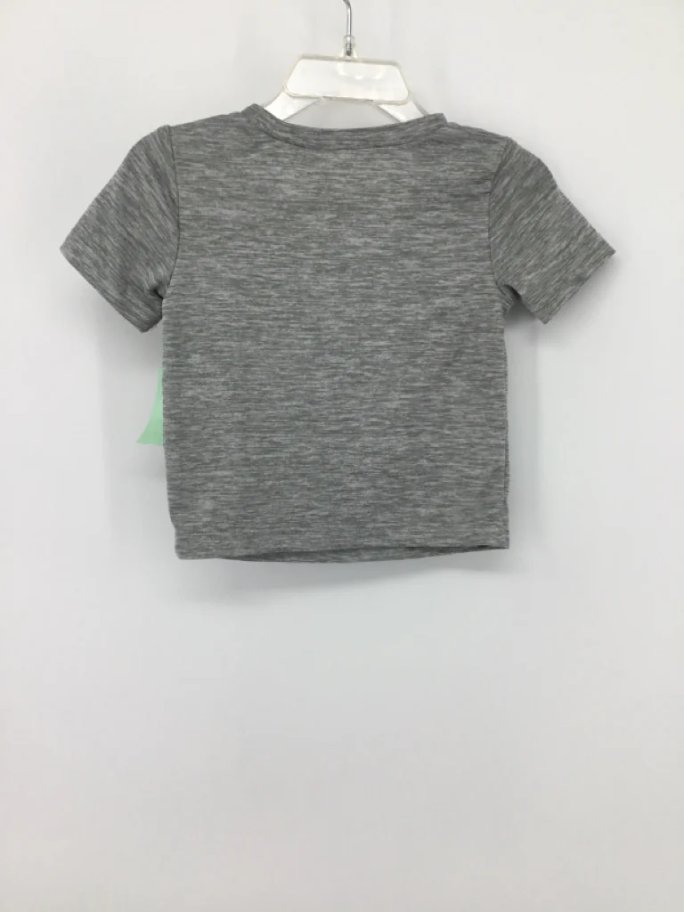 jumping beans Child Size 3 Months Gray screen printed T-shirt - boys - Image 2