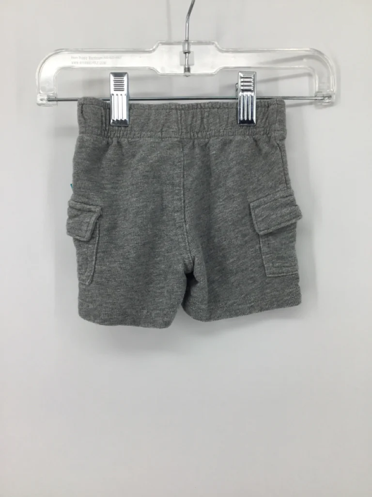 jumping beans Child Size 3 Months Gray Solid Shorts - boys - Image 2