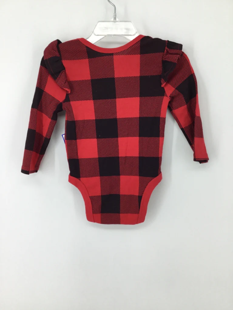 jumping beans Child Size 9 Months Red Onesie - Image 2