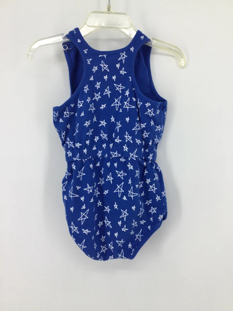 June & January Child Size 2 Blue Stars & Stripes Outfit - Image 2