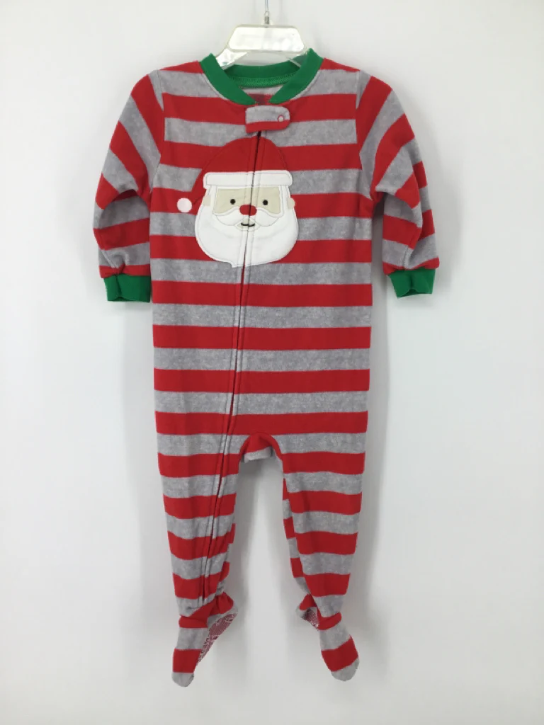 Just One You Made by Carters Child Size 18 Months Red Christmas Sleeper
