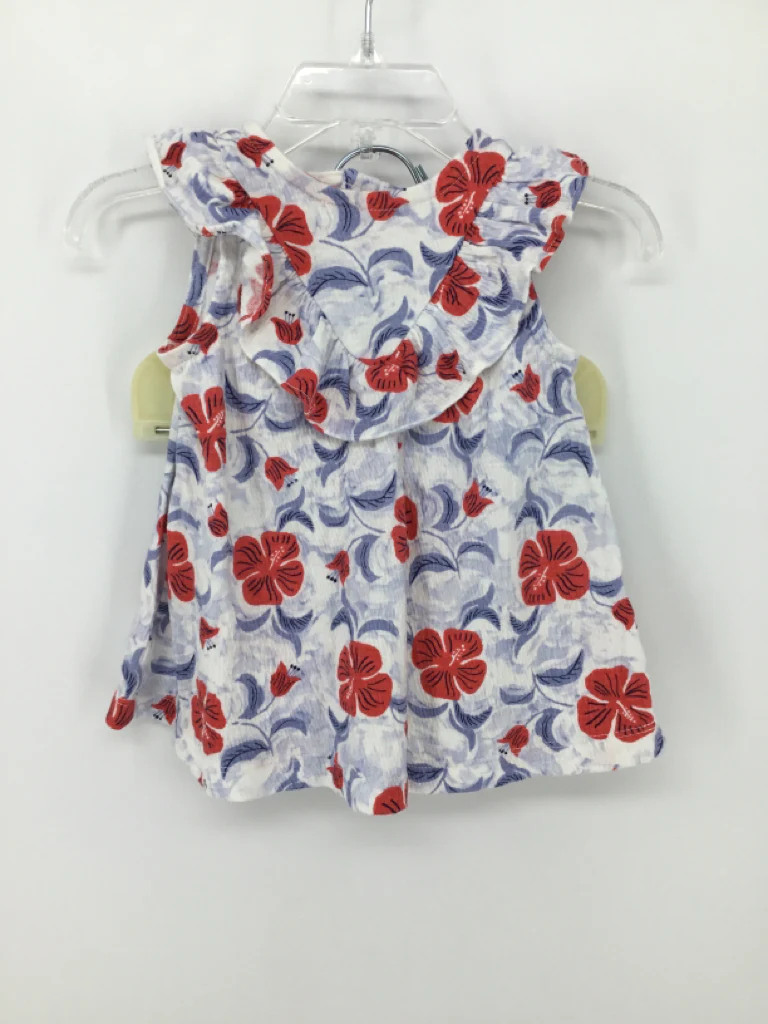Just One You Made by Carters Child Size 3 Months Blue Dress - girls