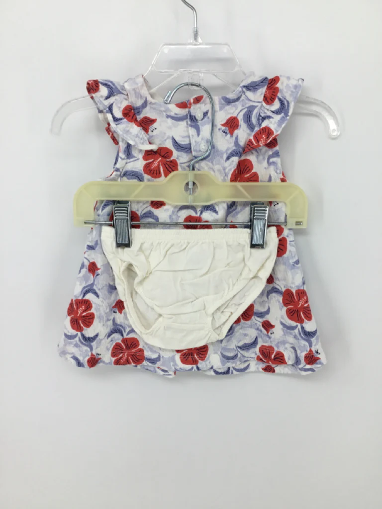 Just One You Made by Carters Child Size 3 Months Blue Dress - girls - Image 2