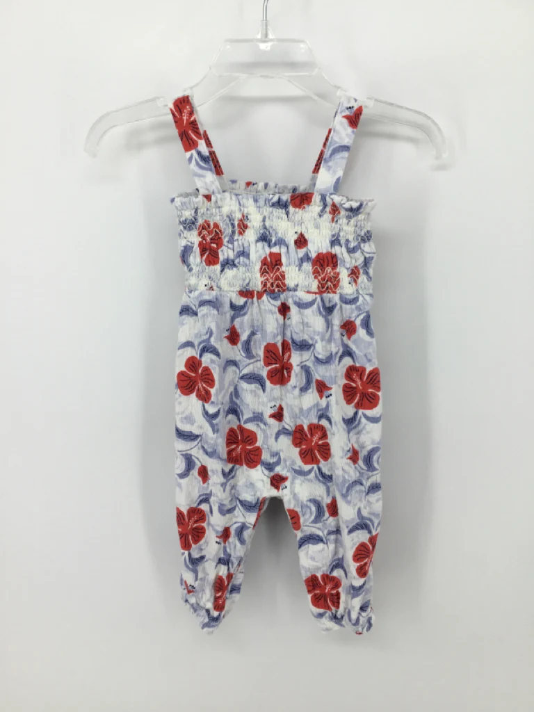 Just One You Made by Carters Child Size 3 Months Blue Print Outfit - boys