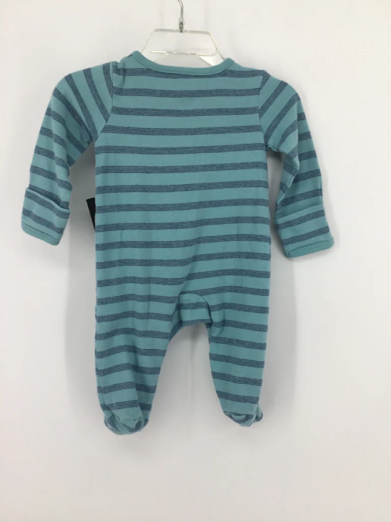 Just One You Made by Carters Child Size 3 Months Blue Sleepers - Image 2