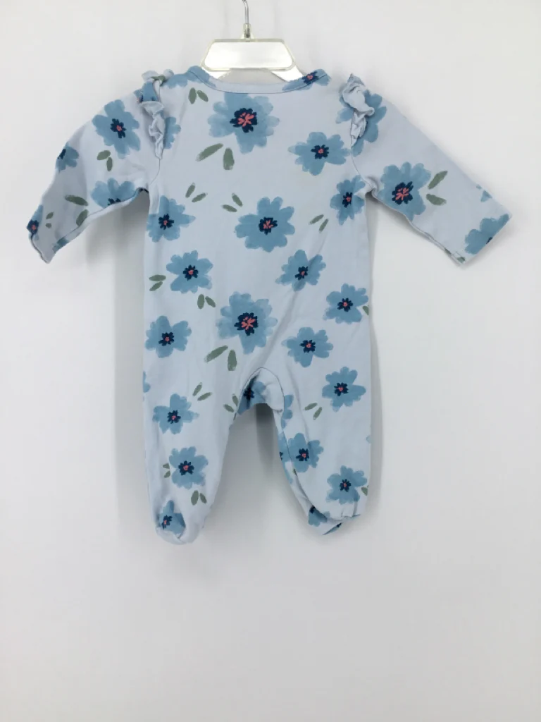 Just One You Made by Carters Child Size 3 Months Blue Sleepers - Image 2