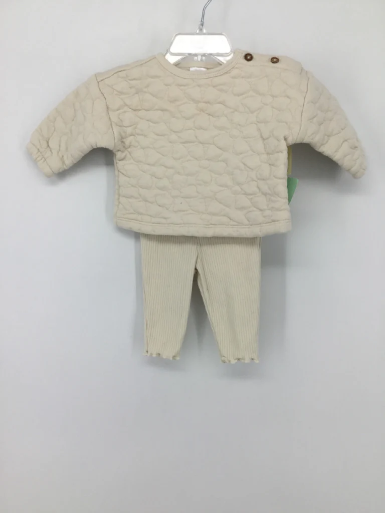 Just One You Made by Carters Child Size 3 Months Cream Outfit - girls
